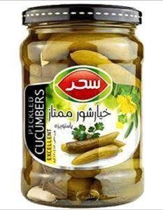 سحر خیار شور ممتاز شیشه ای 640 گرمی